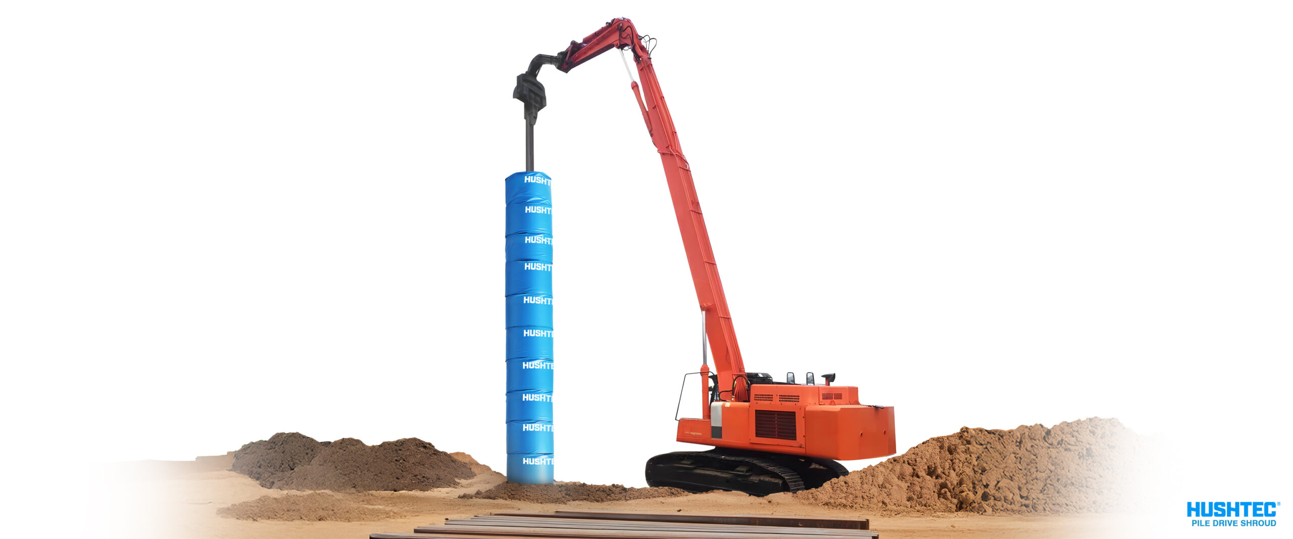 Hushtec Pile Drive Shroud