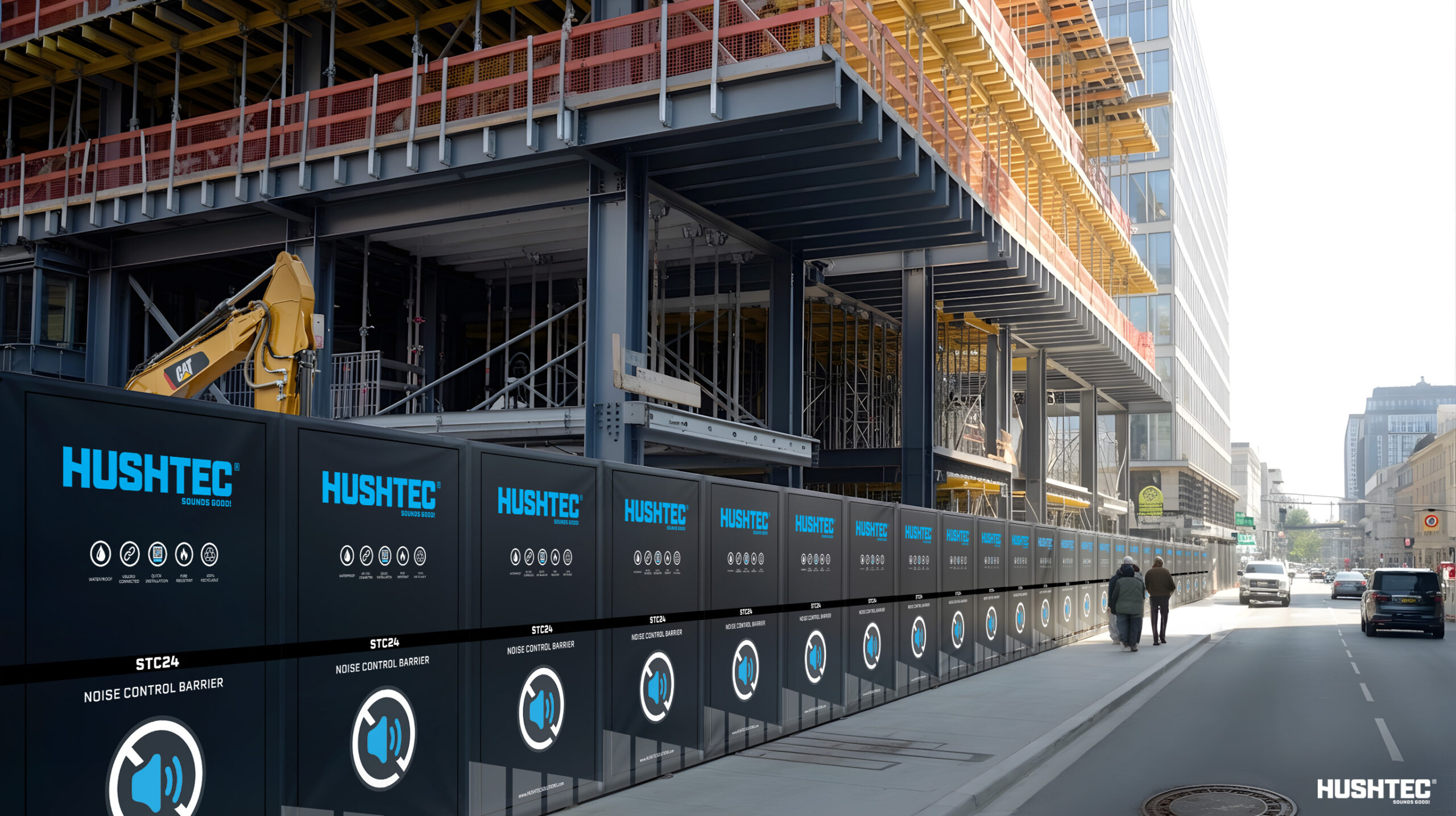 Blog | Industrial Noise Control: Why Absorption Panels Matter Beyond Barriers | Hushtec Solutions