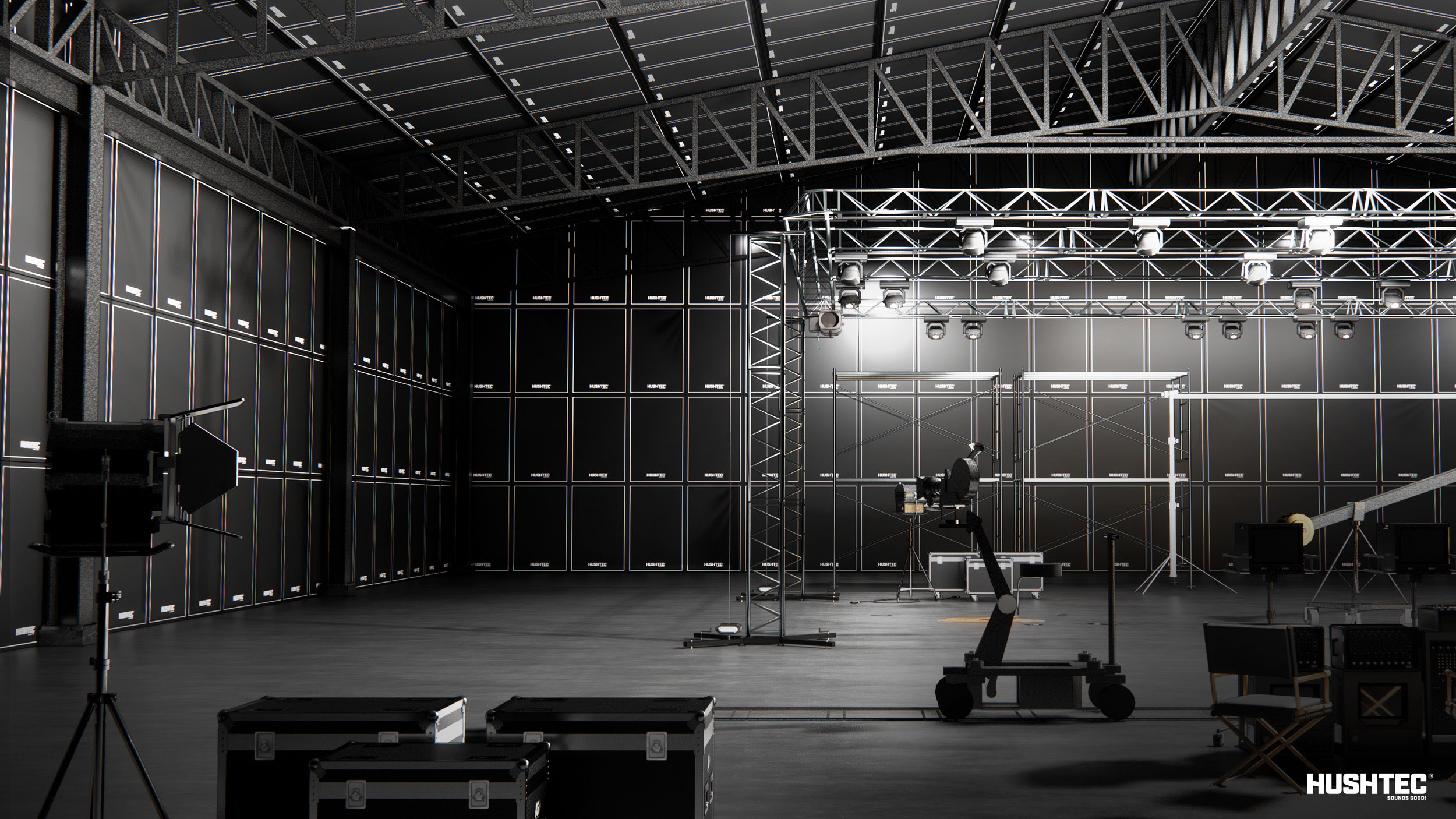 Blog | Soundproofing Warehouses for Film Production: Converting Industrial Spaces into Professional Soundstages | Hushtec Solutions