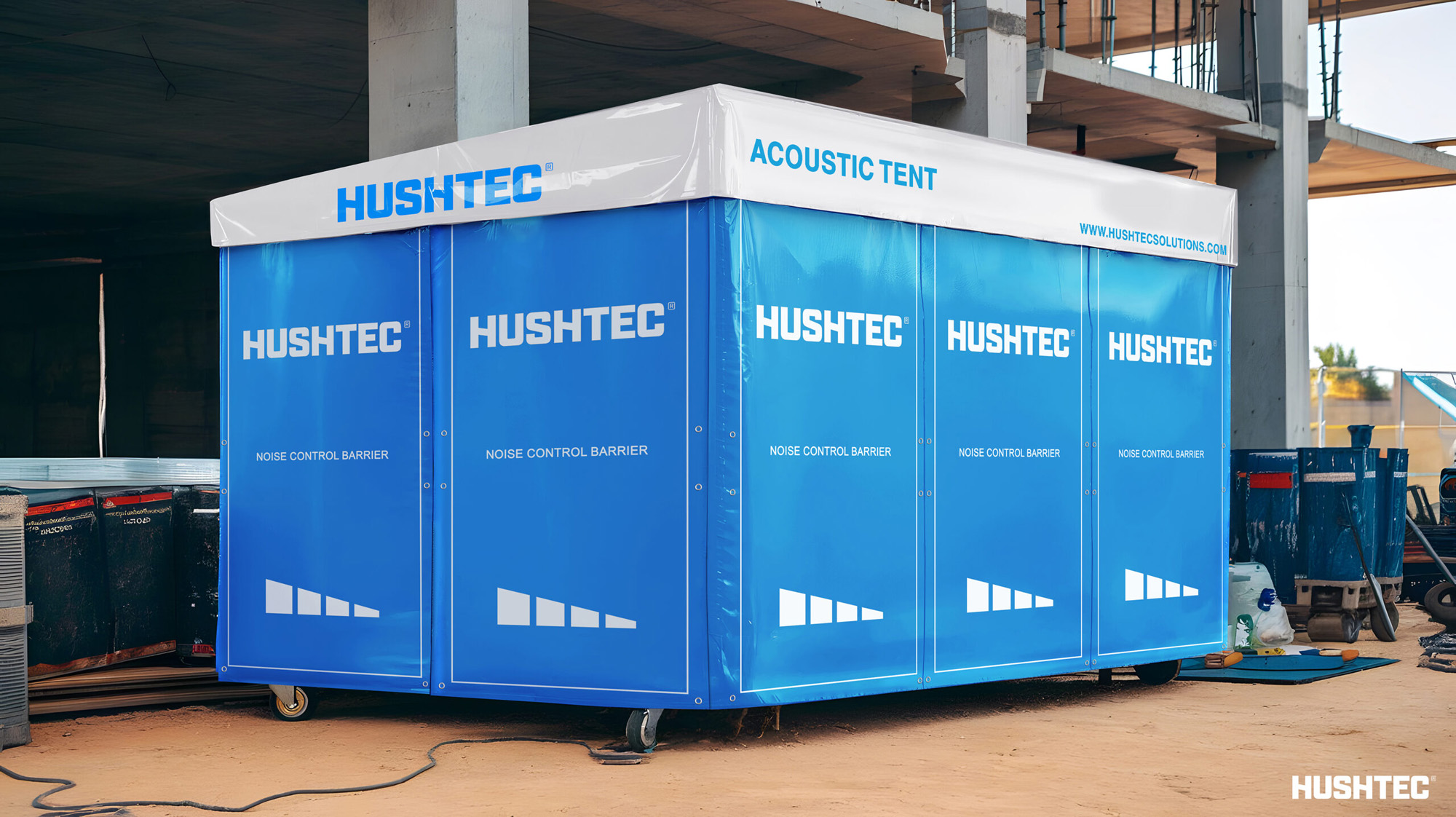 Portable Noise Control Solutions | Hushtec Solutions