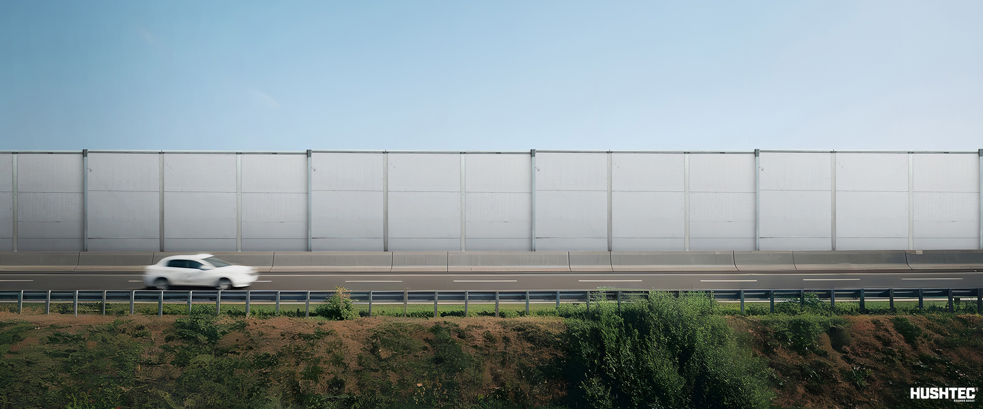 Permanent Noise Wall Applications | Hushtec Solutions