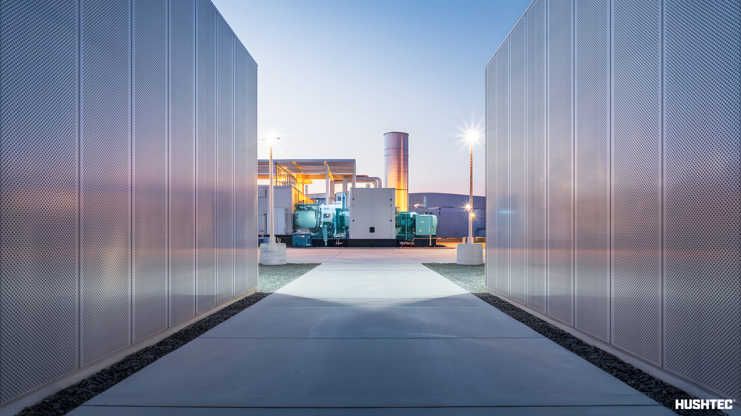 Noise Wall for Generators & AC Units | Hushtec