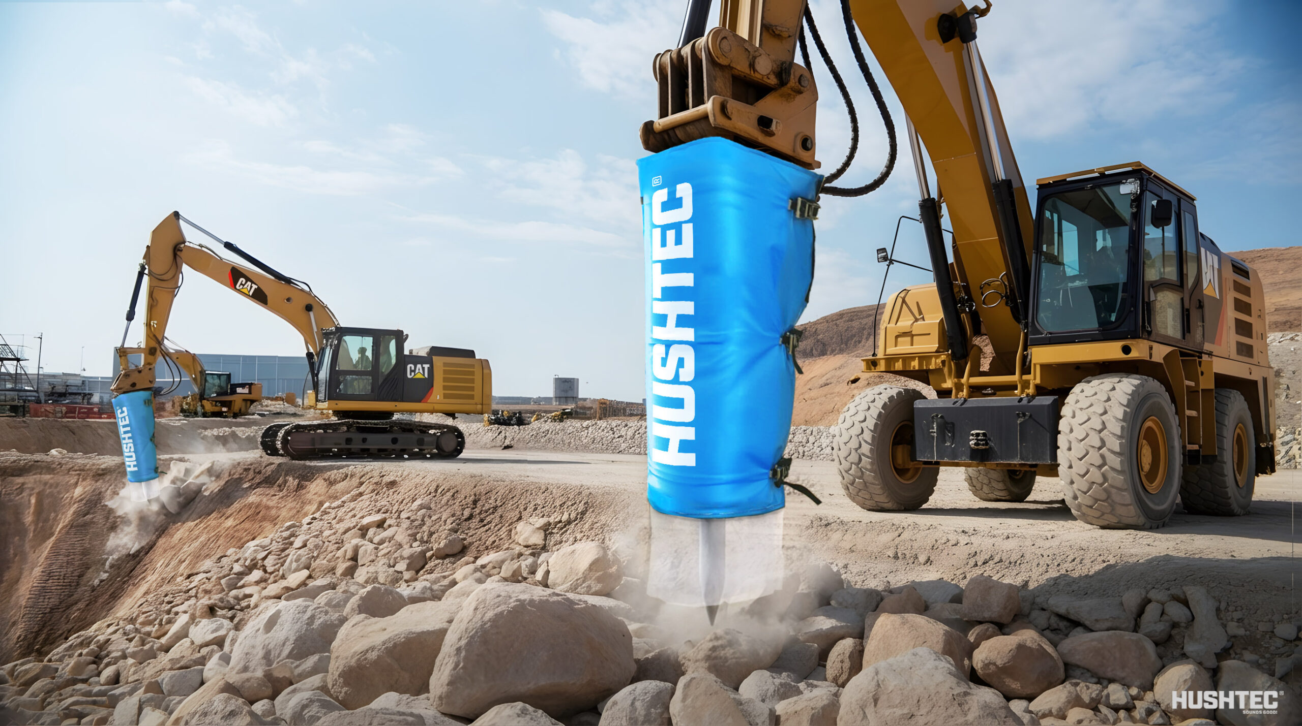 Construction Noise Compliance | Rock Breaker Shrouds | CPL Group