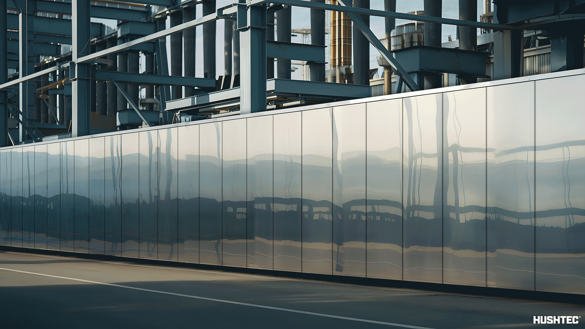 Noise Wall for Generators & AC Units | Hushtec Solutions