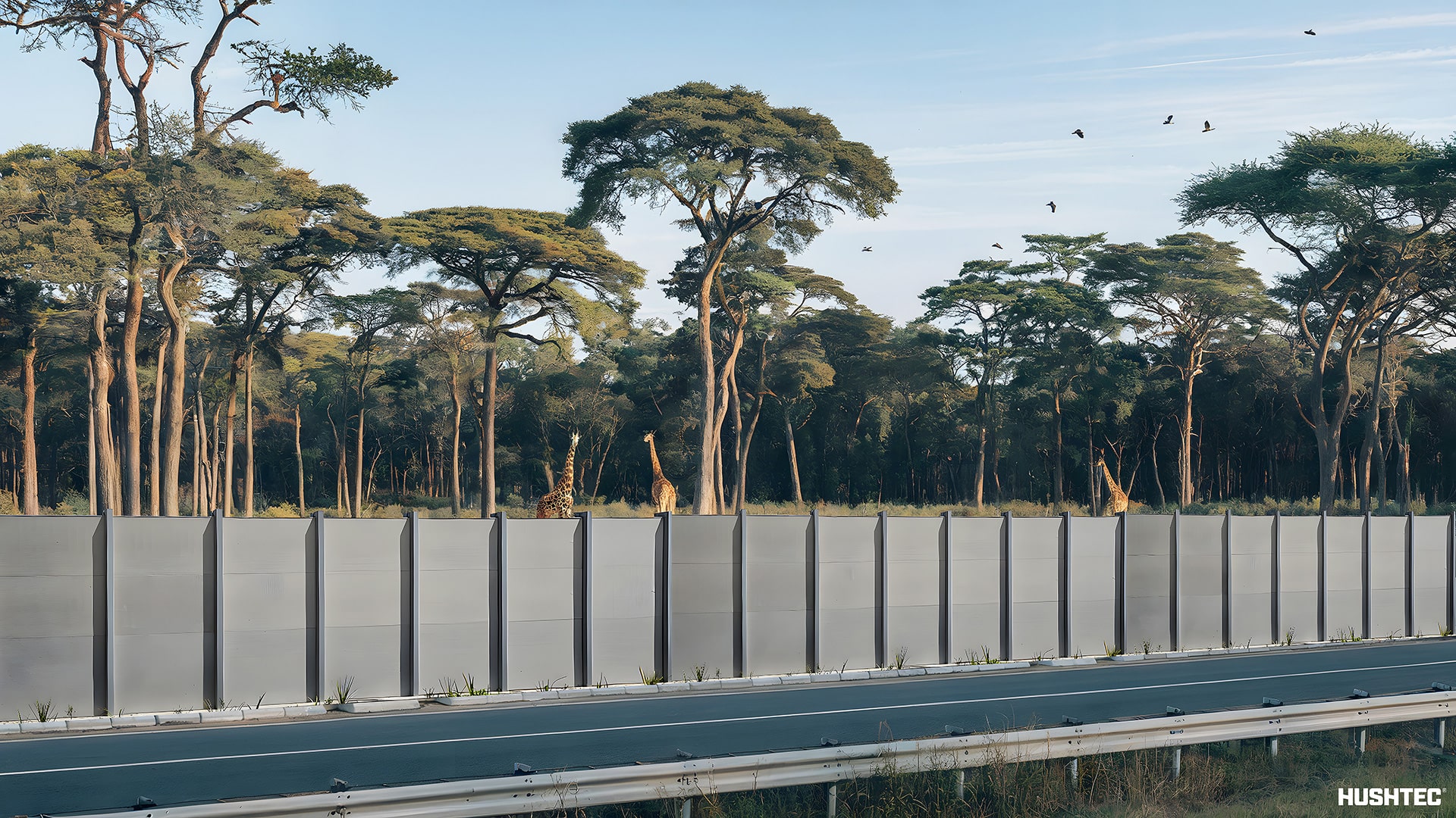 Hushtec Infrastructure and Development Noise Control Solutions