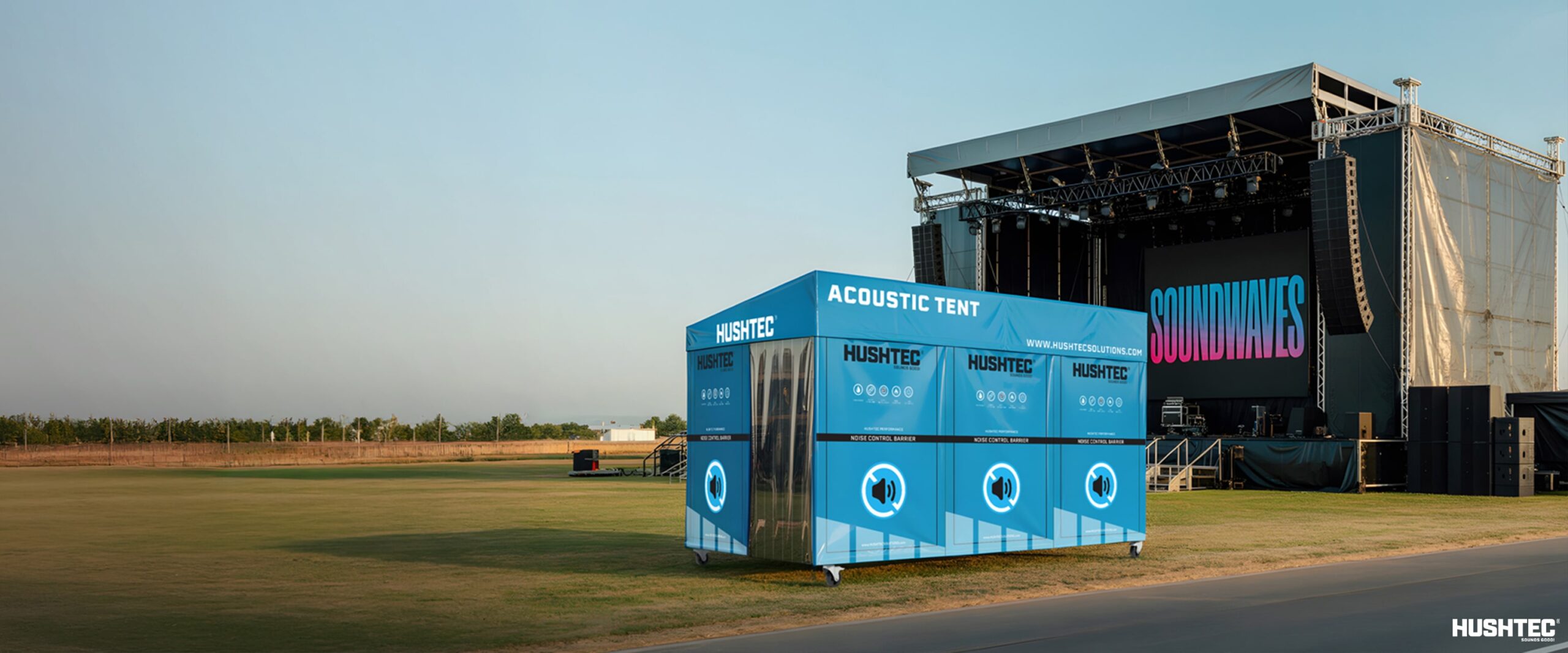 Hushtec Acoustic Tent 2.0-3