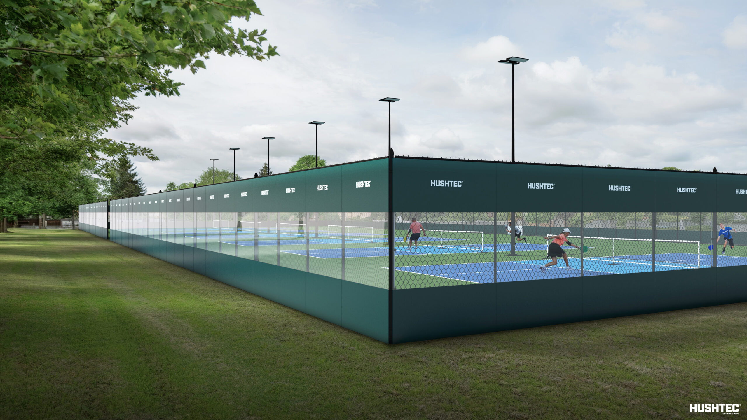 Pickleball Noise Control | What ClearPlay Offers | Hushtec ClearPlay for Quiet Play