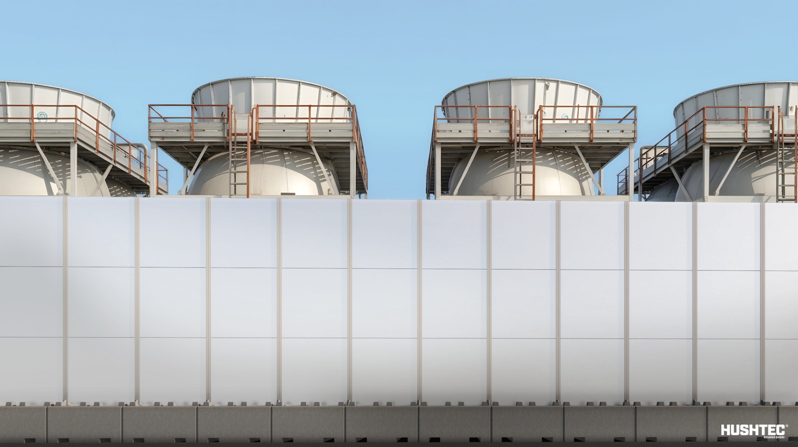 Hushtec Blog | Data Center Noise Control: Managing Generator, Cooling, and HVAC Noise in AI Infrastructure