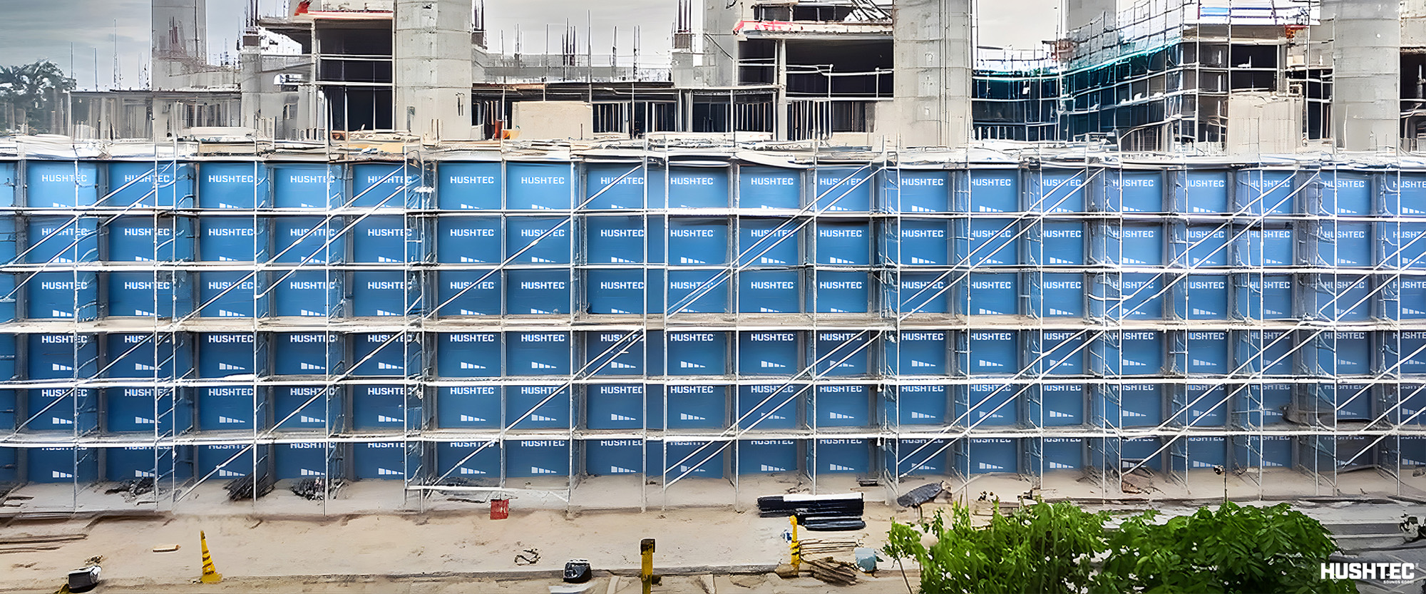 Blog | Navigating Challenges in Infrastructure and Urban Development: Noise, Dust, and Debris Management | Hushtec Solutions