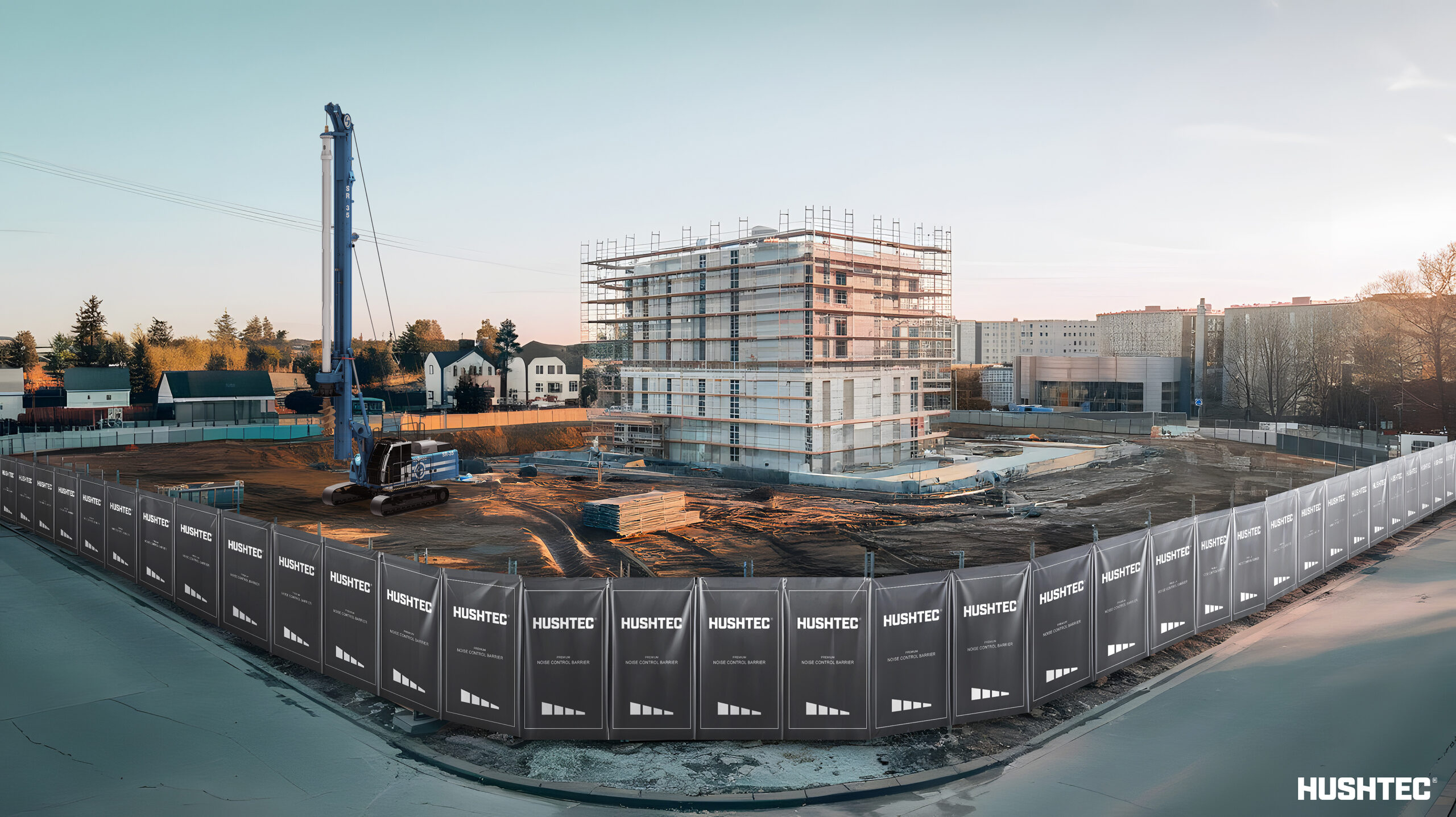 How Construction Noise Impacts Residential and Commercial Zones | Hushtec Solutions