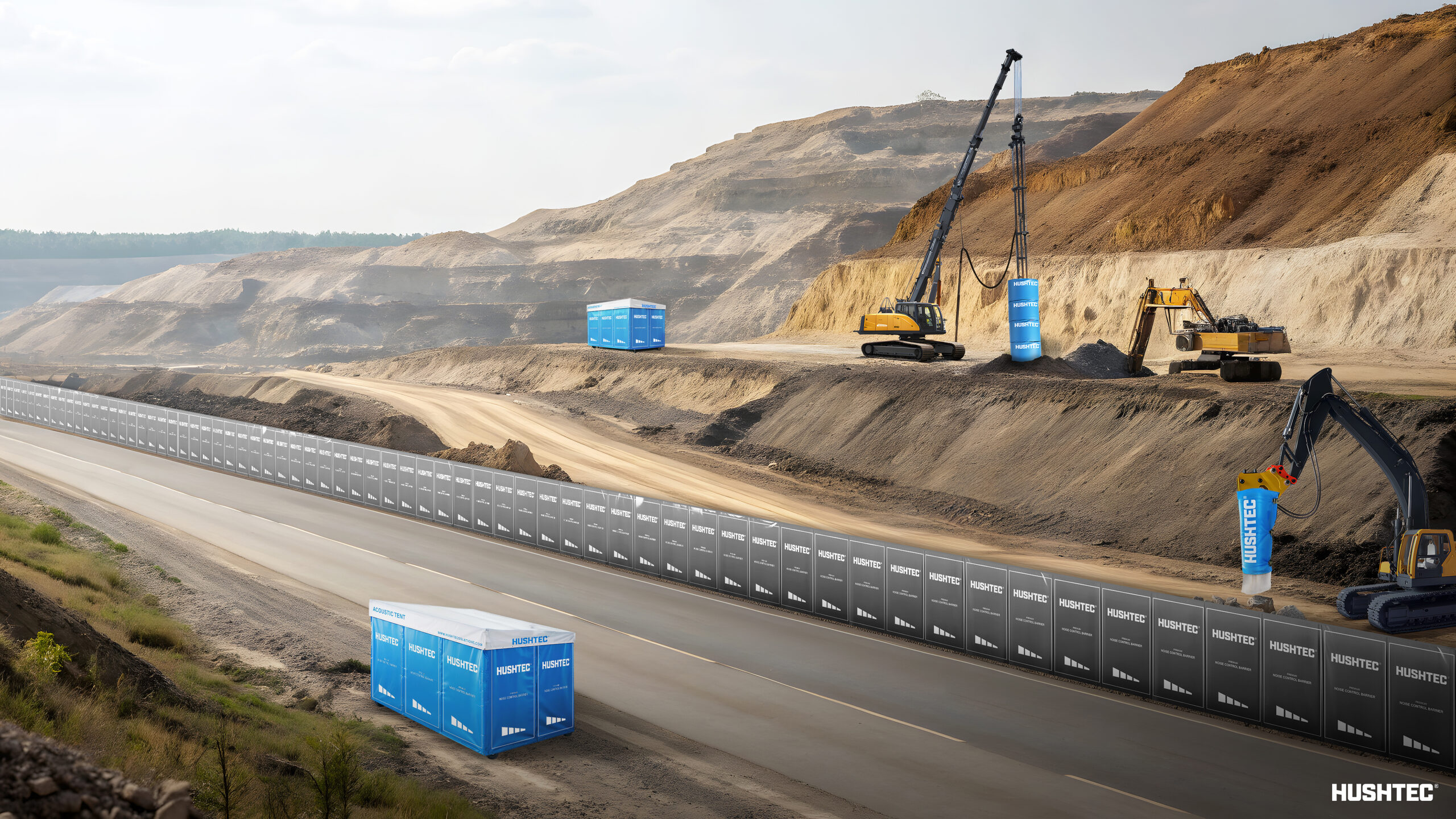 Client Overview: Large Open-Pit Mining Operation | Hushtec Solutions