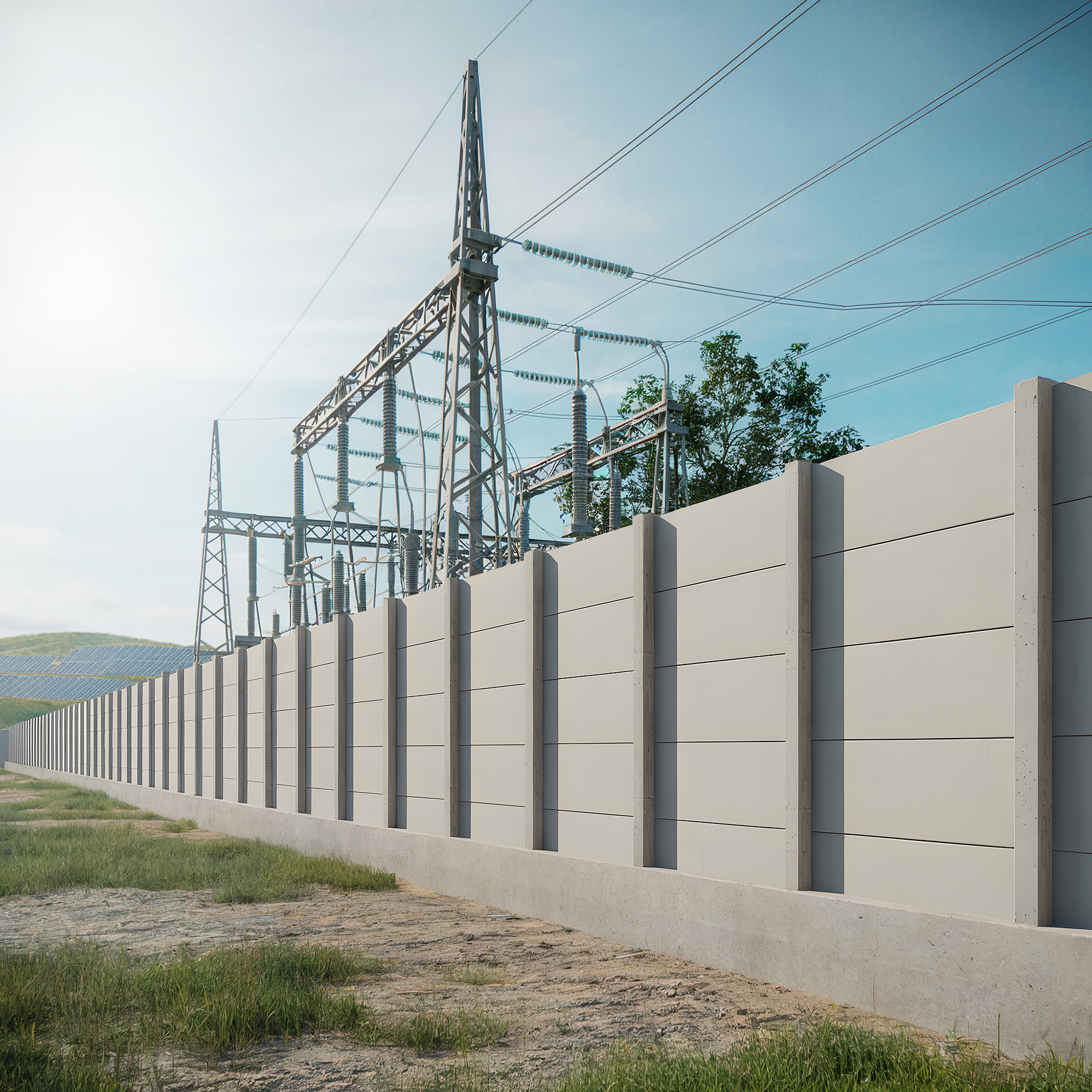 Key Benefits of EchoShield Permanent Noise Walls | Hushtec Solutions