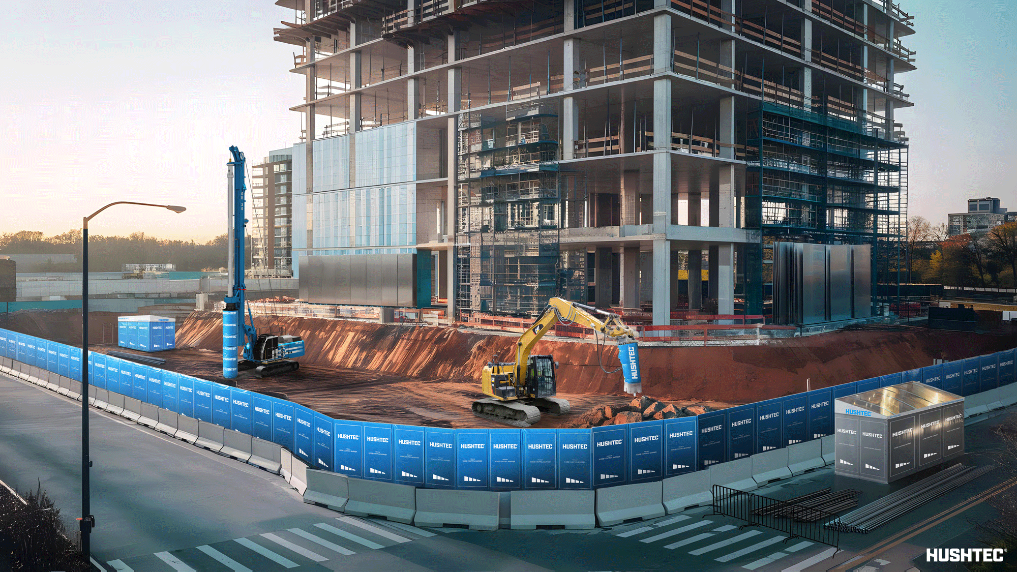 Construction Noise Management | Hushtec