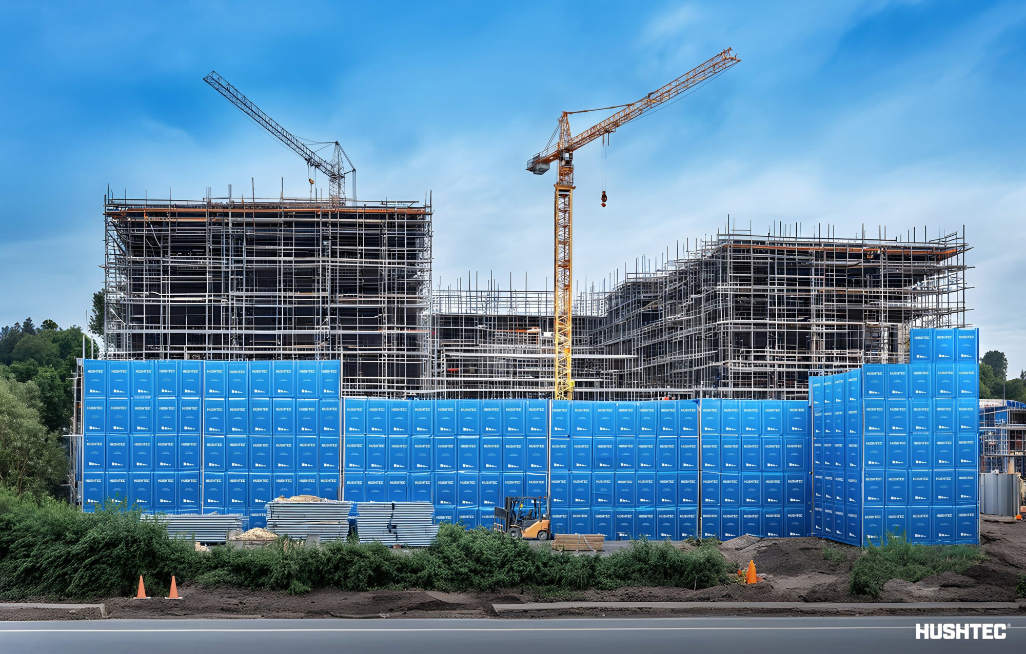 Construction Noise Management | Hushtec Case Study