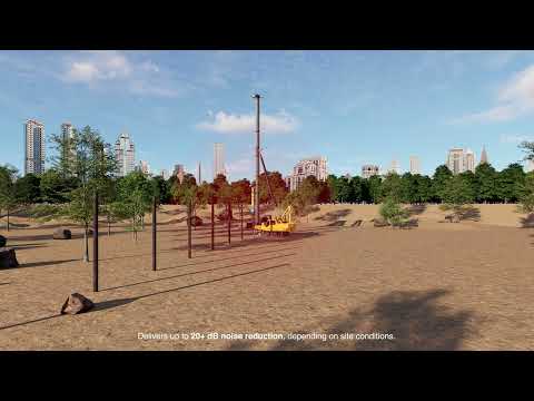 Hushtec Pile Drive Shroud video