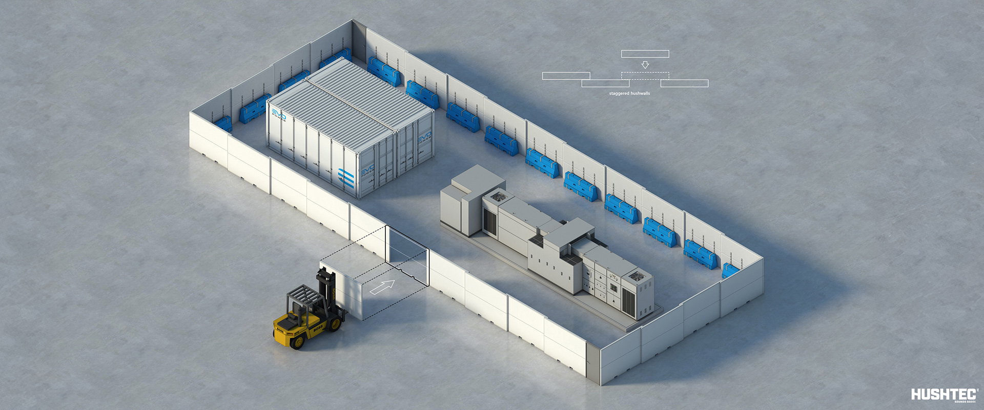 Hushtec Portable Hushwall-4