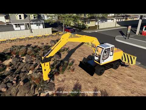 Hushtec Rock Breaker Shroud video