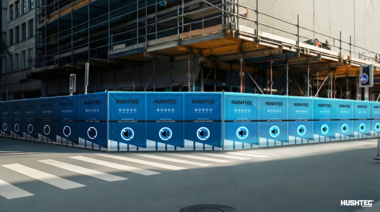 Construction Site Containment | Hushtec Barriers vs Timber Hoardings
