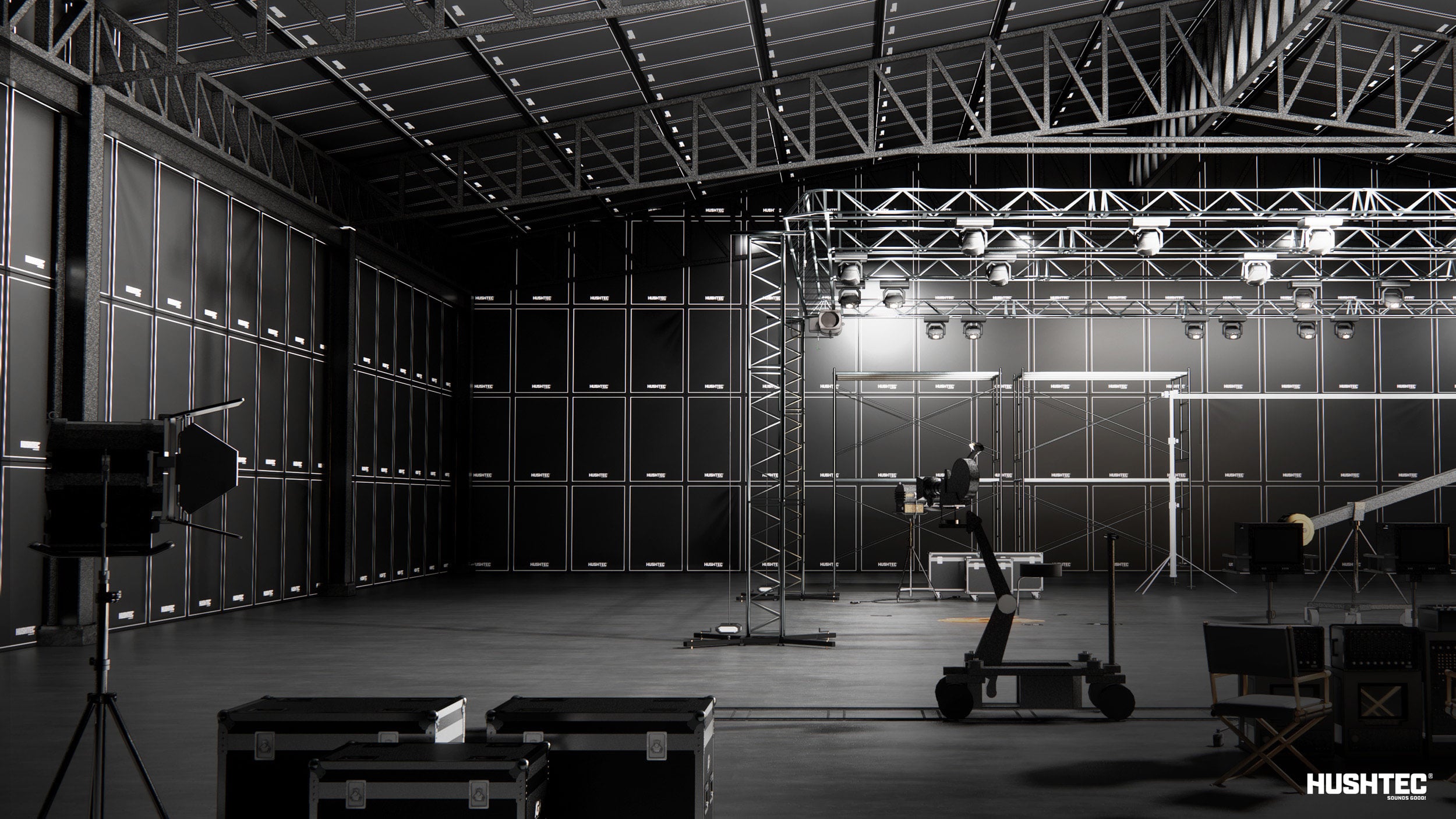 Hushtec Blog | Soundproofing Warehouses for Film Production: Converting Industrial Spaces into Professional Soundstages