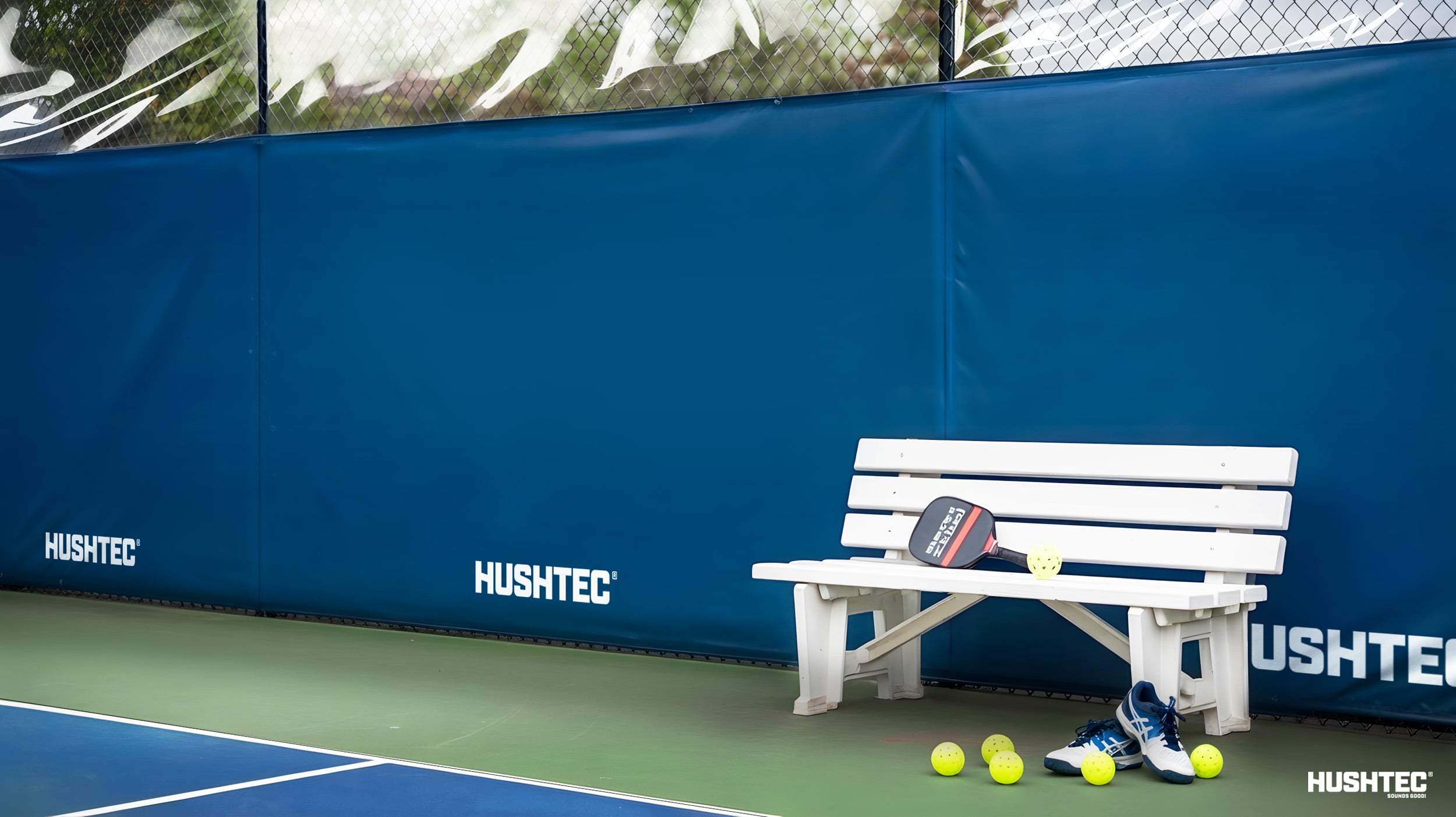 Pickleball Noise Mitigation | High Transmission Loss (Effective Sound Blocking) | Hushtec Solutions