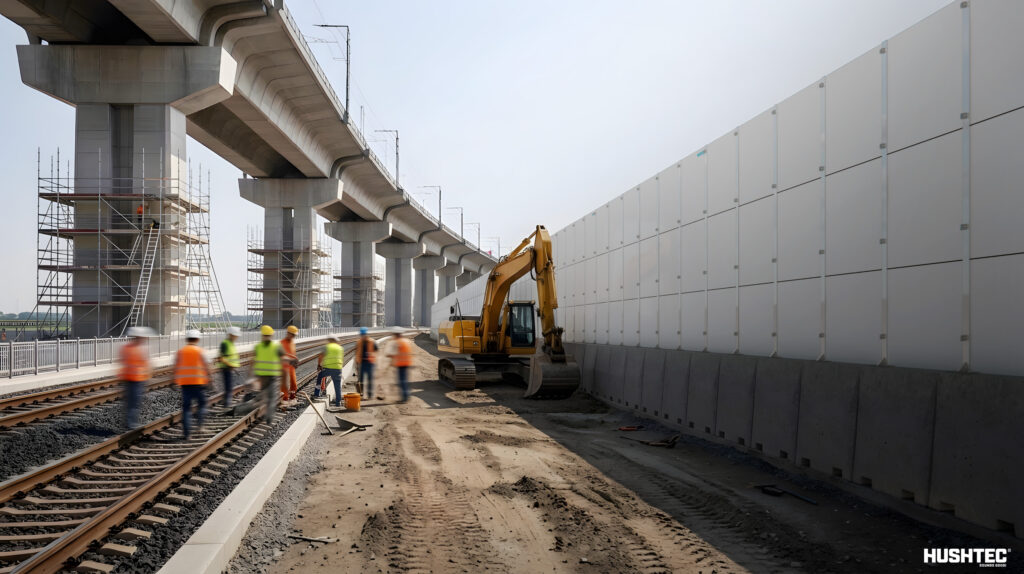 Rail and Metro Construction Noise: Why Urban Track Projects Are the Hardest Acoustic Environment in Infrastructure — and How Contractors Are Solving It